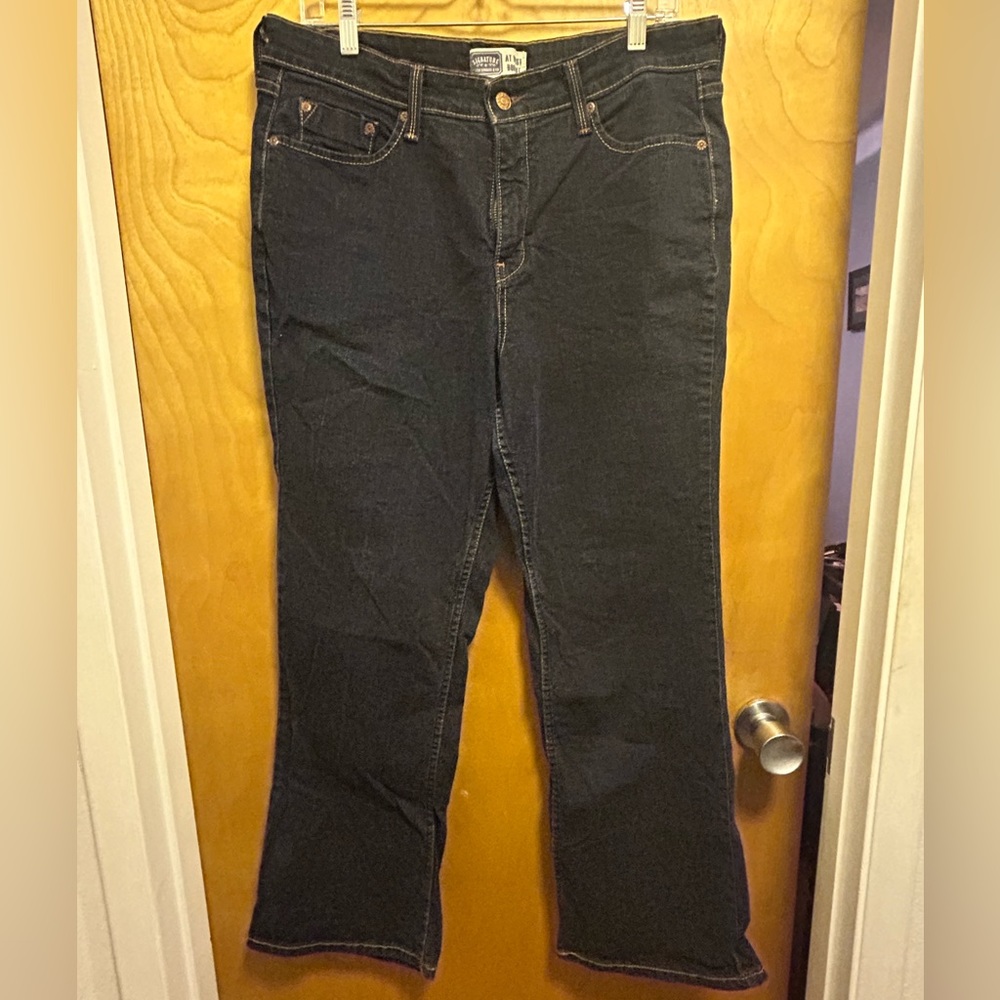 Levi Strauss Signature Boot Cut Dark Jeans